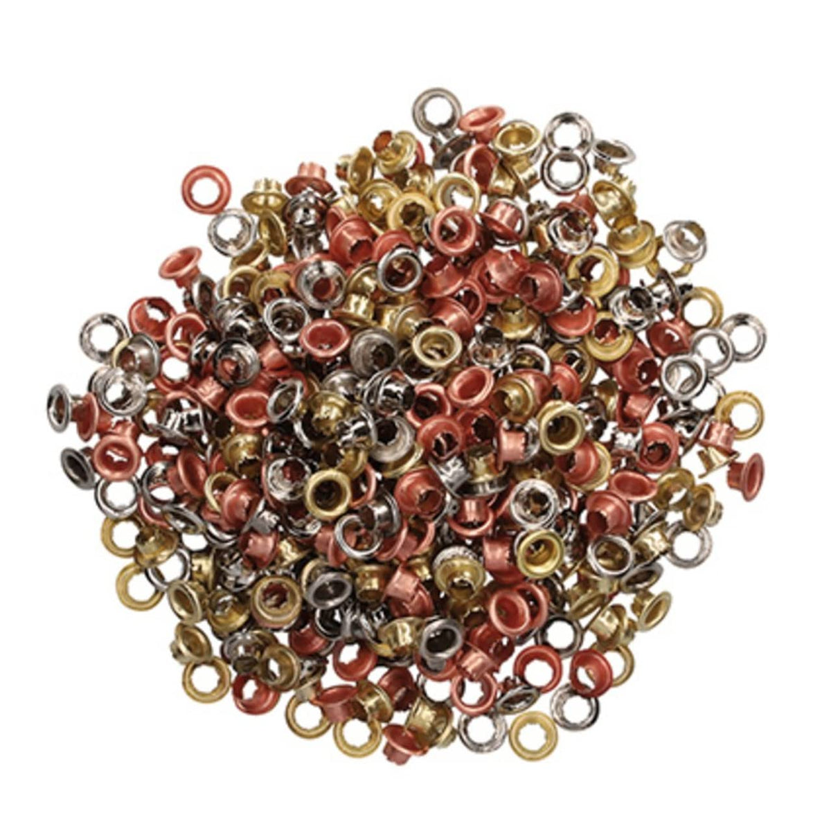 Draper 4mm Eyelets For Hole Punch | 500 Pack Puncher Accessories | DIY Set | 31108