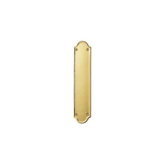 FINGER PLATE - SHAPED END