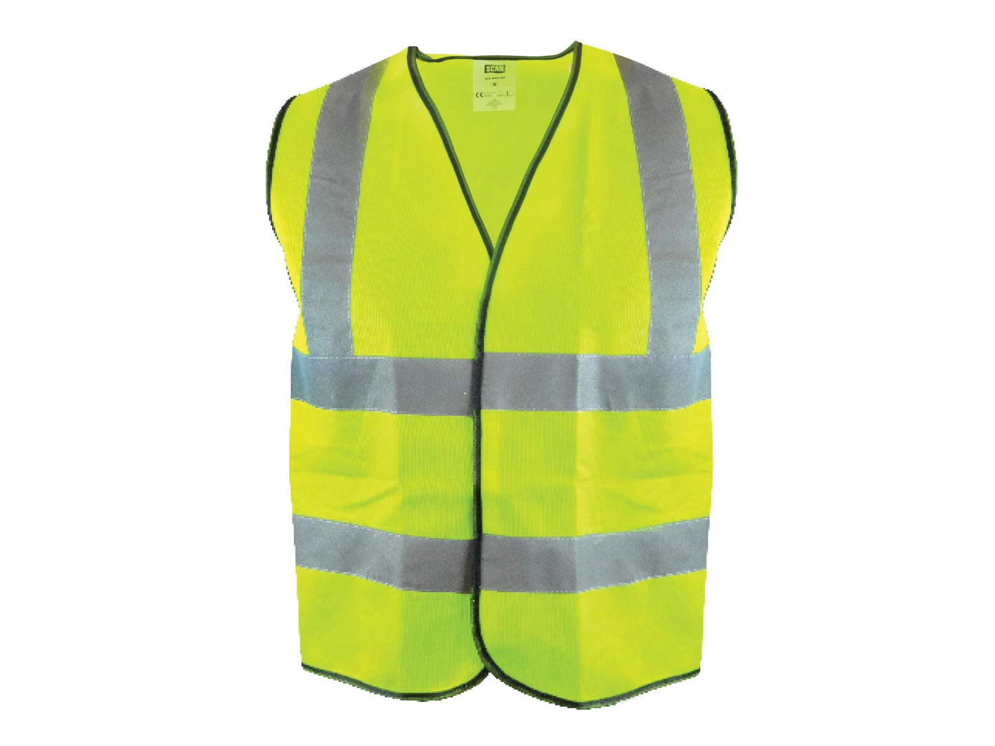 Scan SCAWWHVWL - Hi-Vis Waistcoat Yellow - L (42-44in)
