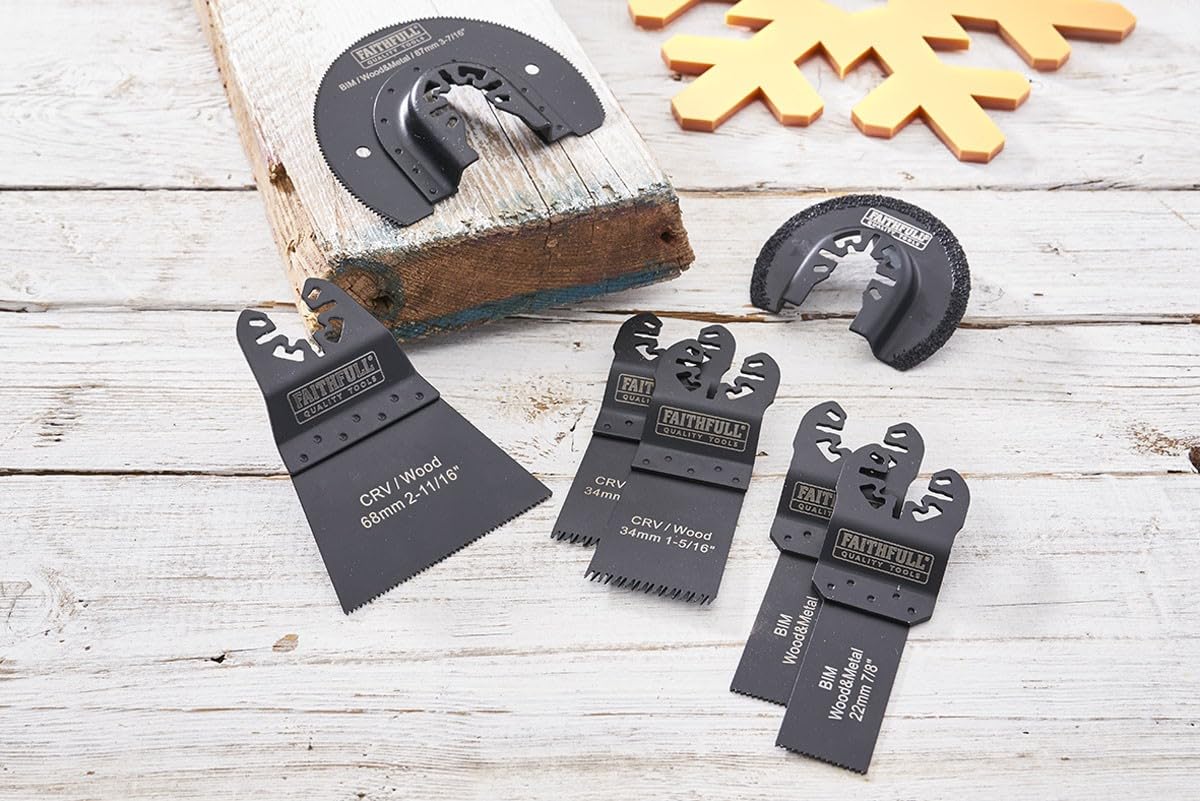 Faithfull FAIMFKIT7 Multi-Function Blade (Set of 7)