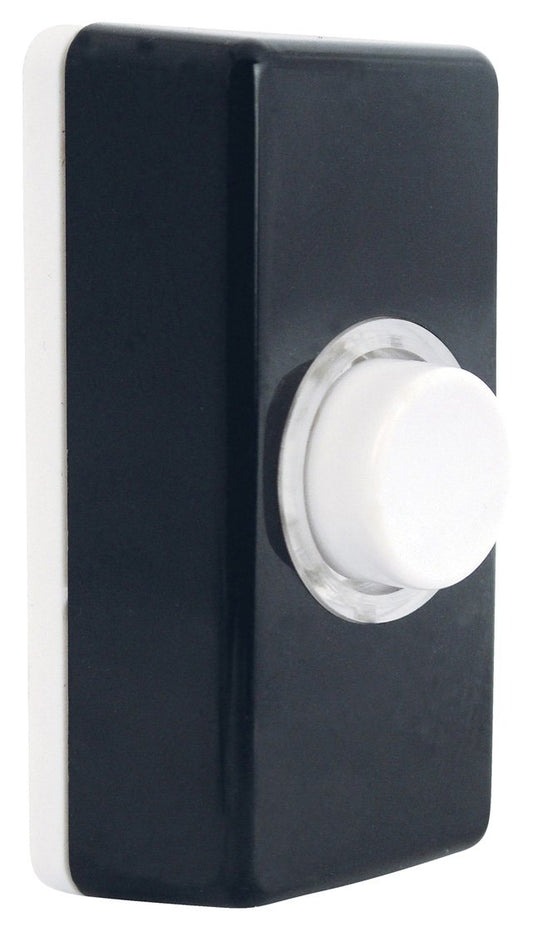 Eterna EA4000 Wired Non-Illuminated Bell Push with 2 Covers, Multi