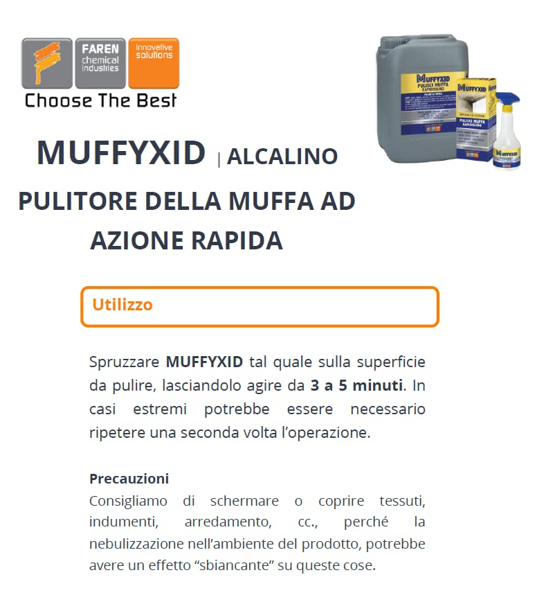 Muffycid Faren - Eliminates Igneous Mould Spray