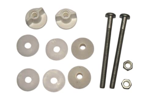 Toilet Cistern to Toilet Pan Fixing Kit Fittings for Close Coupling Coupled WC Bolts