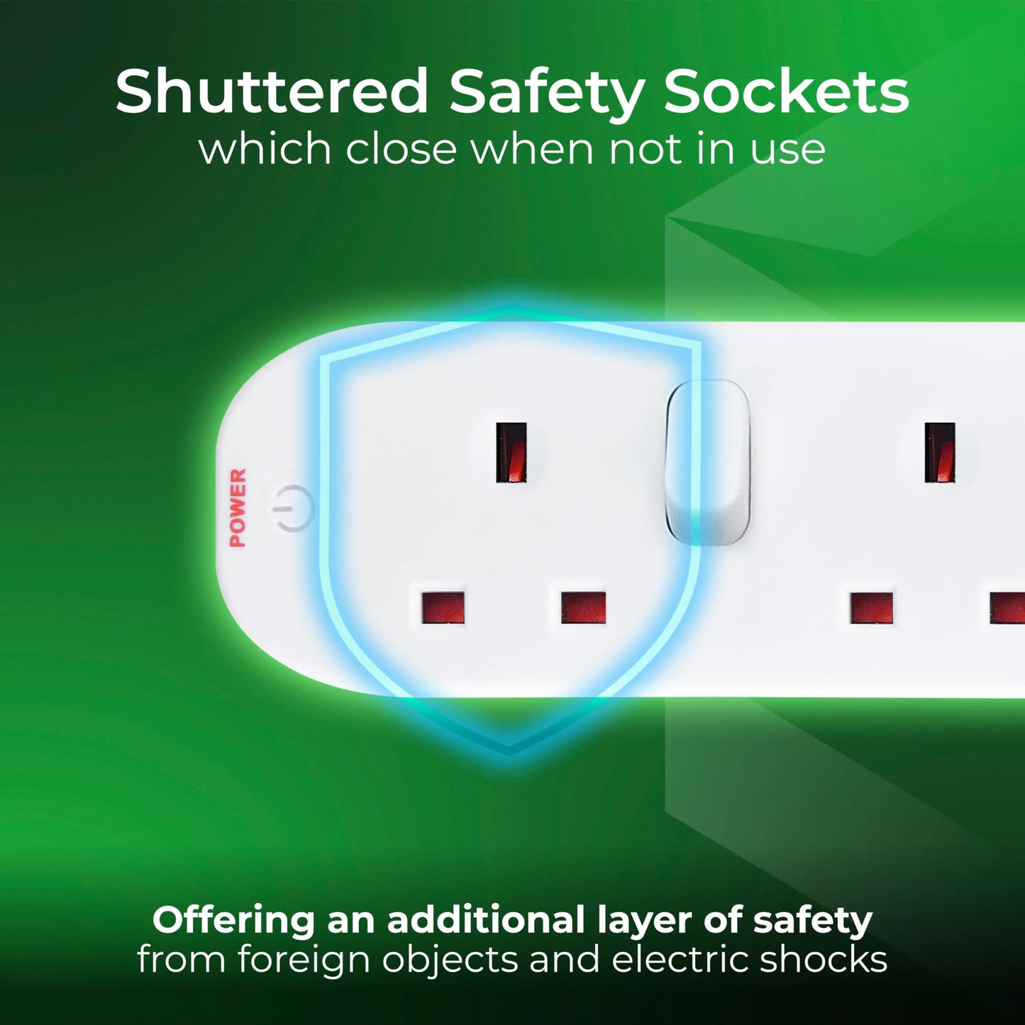 Masterplug Socket Extension Lead