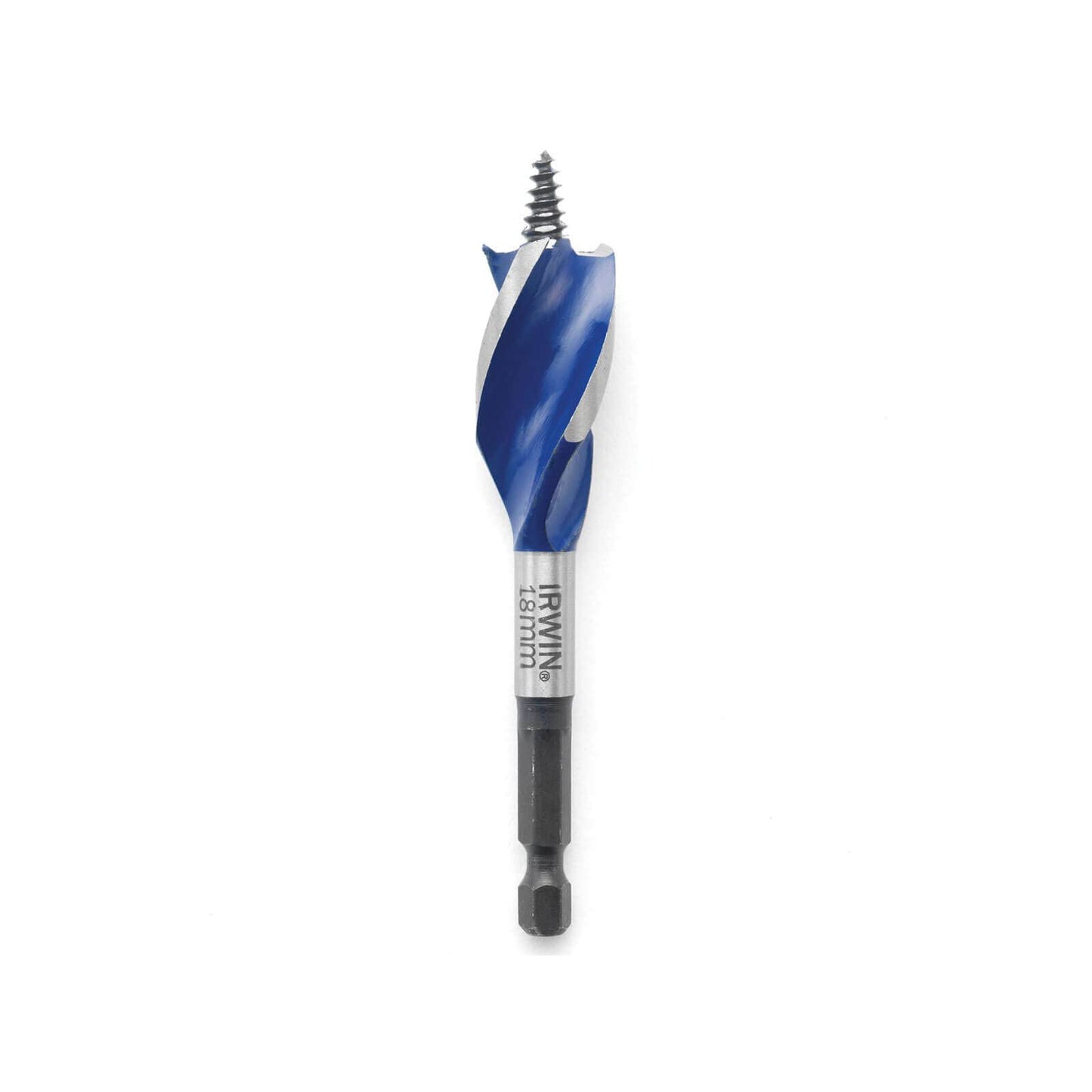 Irwin 1921930 14 mm x 4-Inch 6X Blue Groove Stubby Wood Bit - Parent