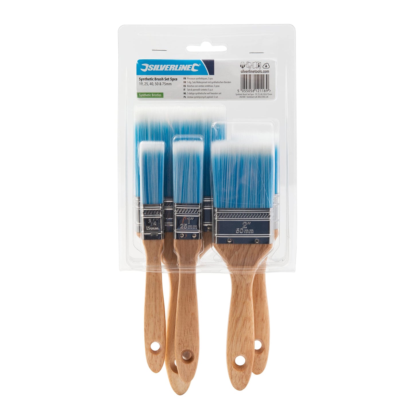 Synthetic Brush Set 5pce