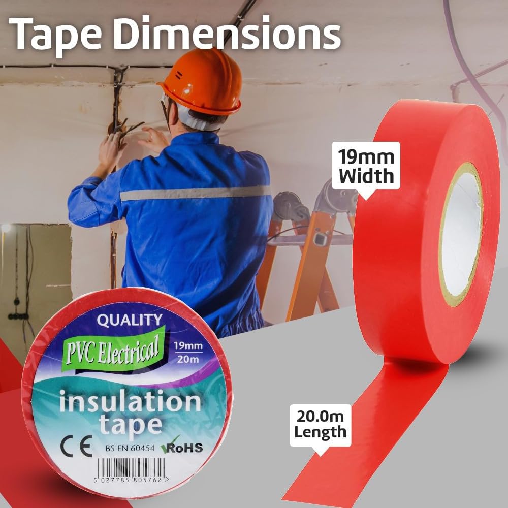 MERCURY | 20 Metre Electrical Insulation Tape