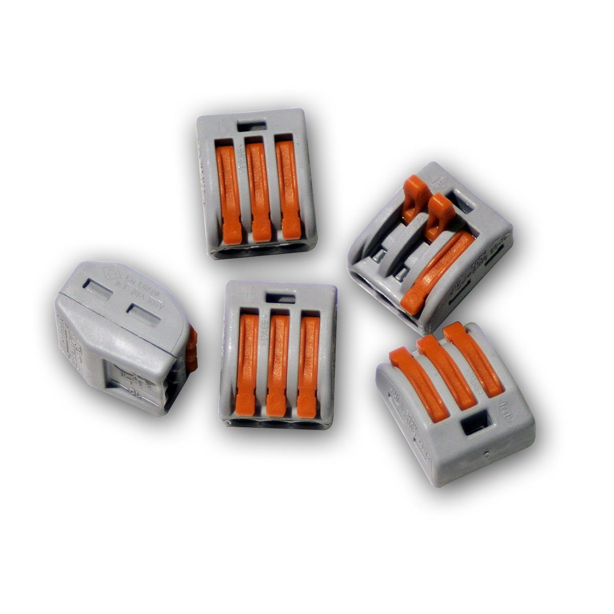 WAGO Connector Terminal 3 with Actuating Lever 0.8 -2.5 mm2