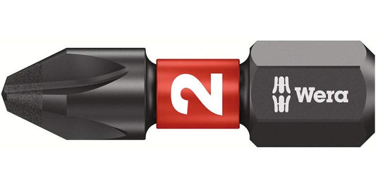 Bit 1/4 Inch DIN3126 C6.3 PH2 x 25 mm Impactor Wera