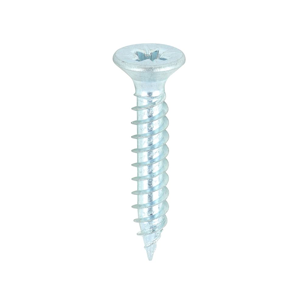 Timco PZ1 CSK BZP Zinc Plated Twin Woodscrew (Box of 200)
