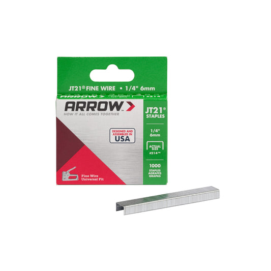Pfeilverschluss 214 Original Jt21/T27 1/10,2 cm Heftklammern, 1,000-staple
