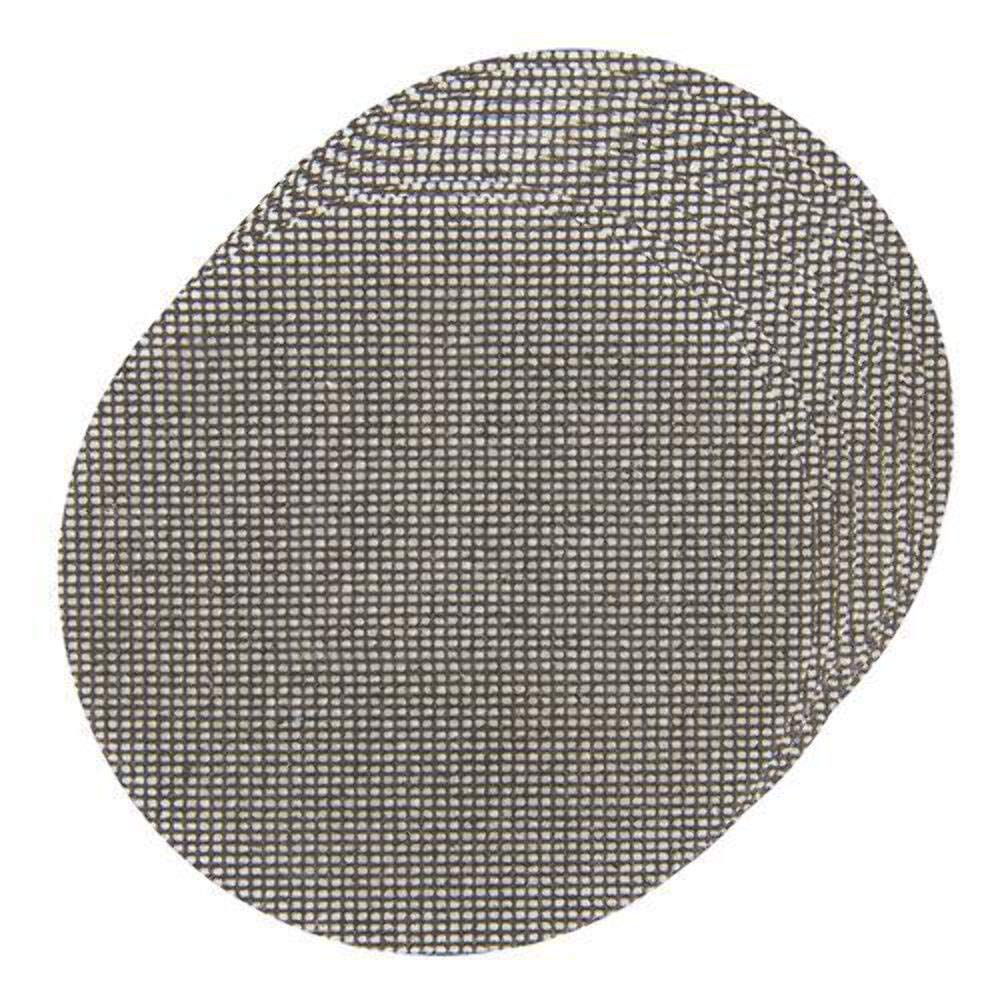 Silverline 323921 225 mm 180 Grit Hook and Loop Mesh Discs (Pack of 10)