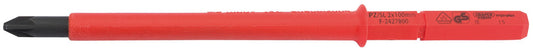 DRAPER Ergo Plus® PZ/SL Type VDE Interchangeable Screwdriver Blade No:2 x 1