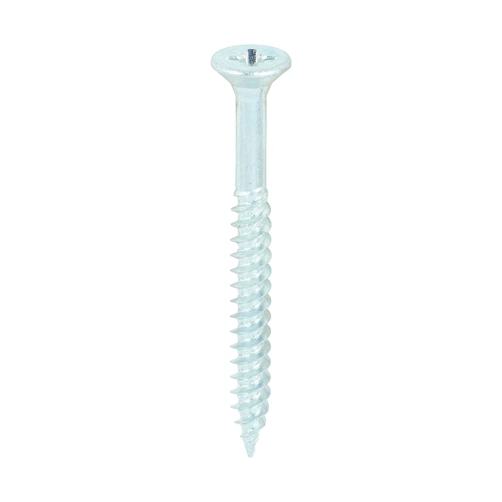 Timco PZ1 CSK BZP Zinc Plated Twin Woodscrew (Box of 200)