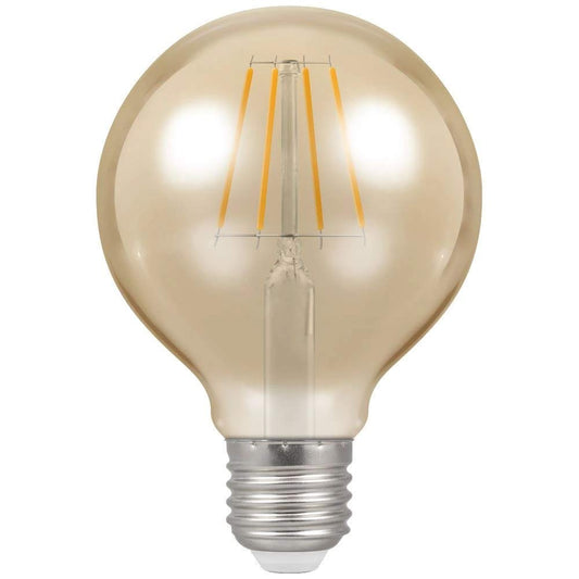 Crompton Lamps LED Light Bulb Antique-Bronze Filament, E27, 5 W
