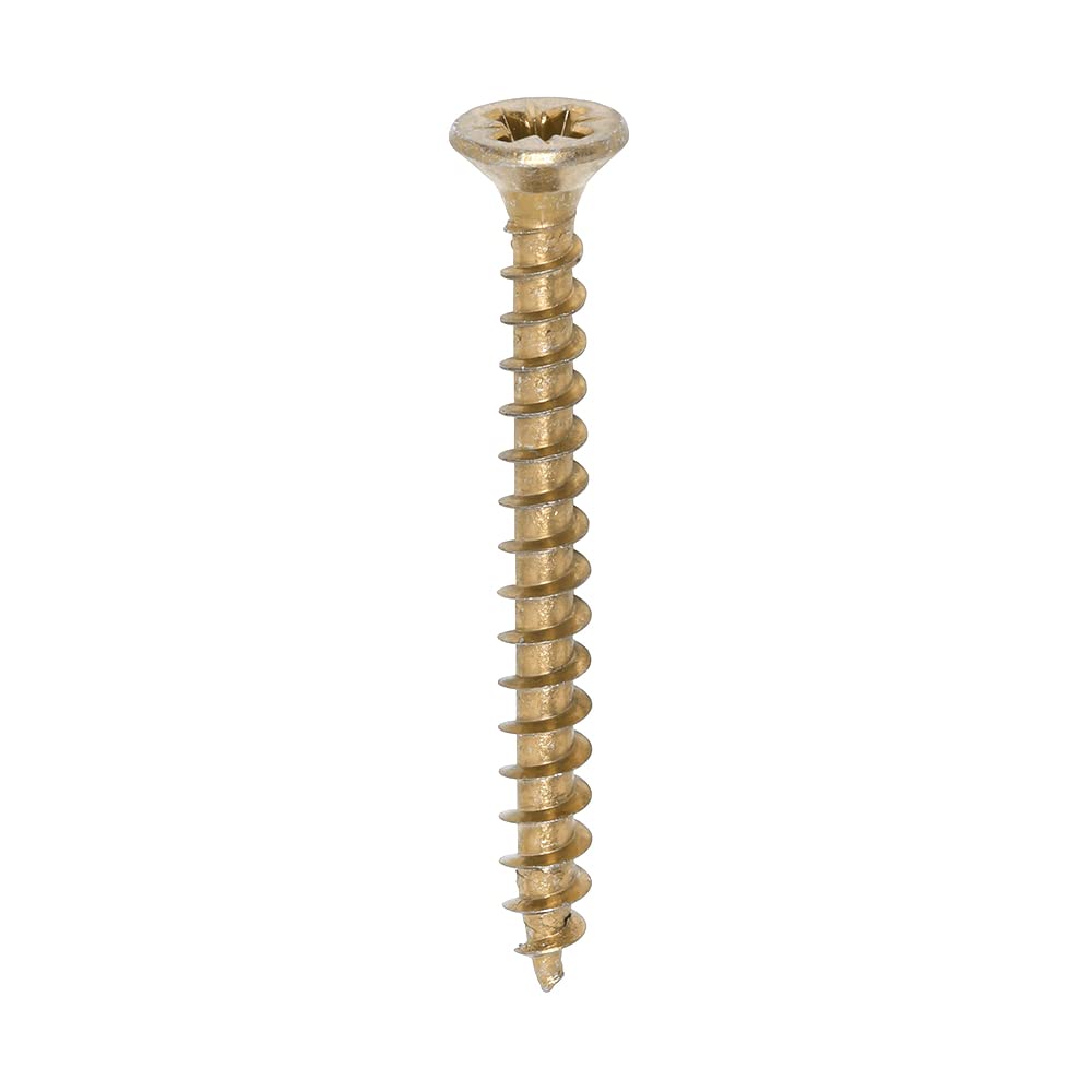 TIMCO Solo Woodscrews Industry Pack - 4.0 x 40mm - Gold