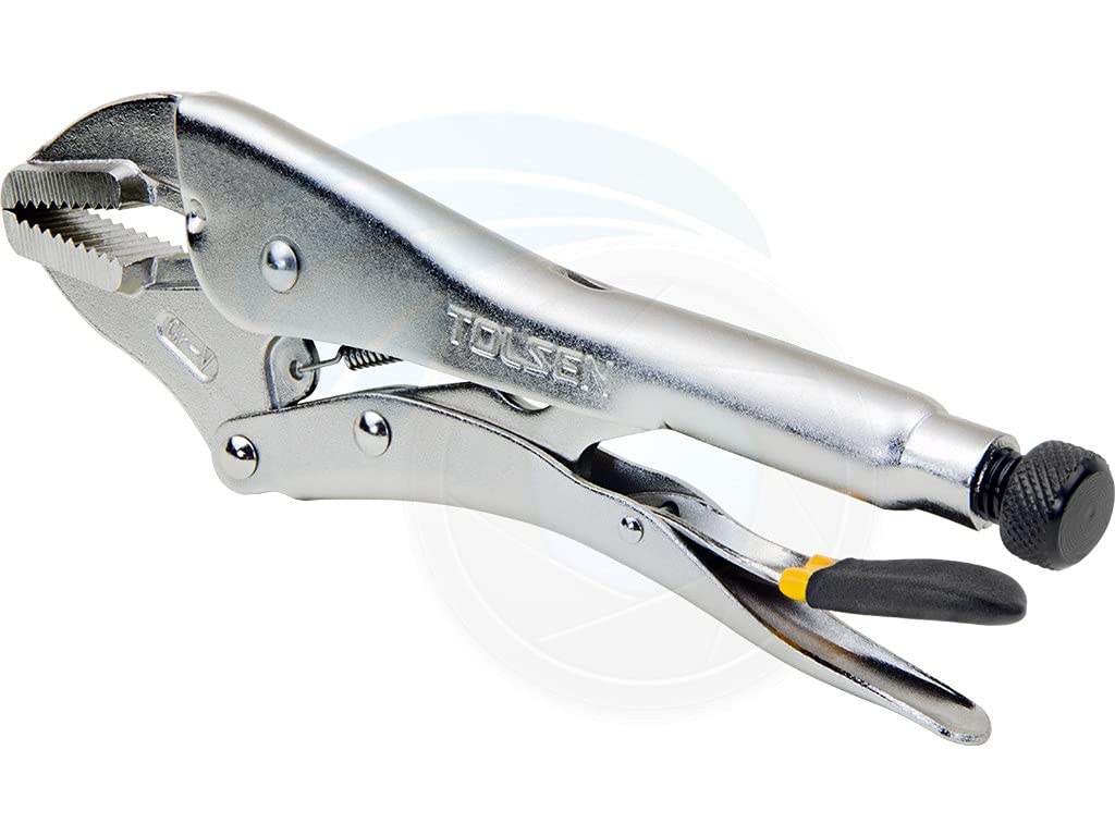 Tolsen Straight Jaw Locking Pliers 10" (250mm) - Heavy Duty Mole Grip Vice Plier