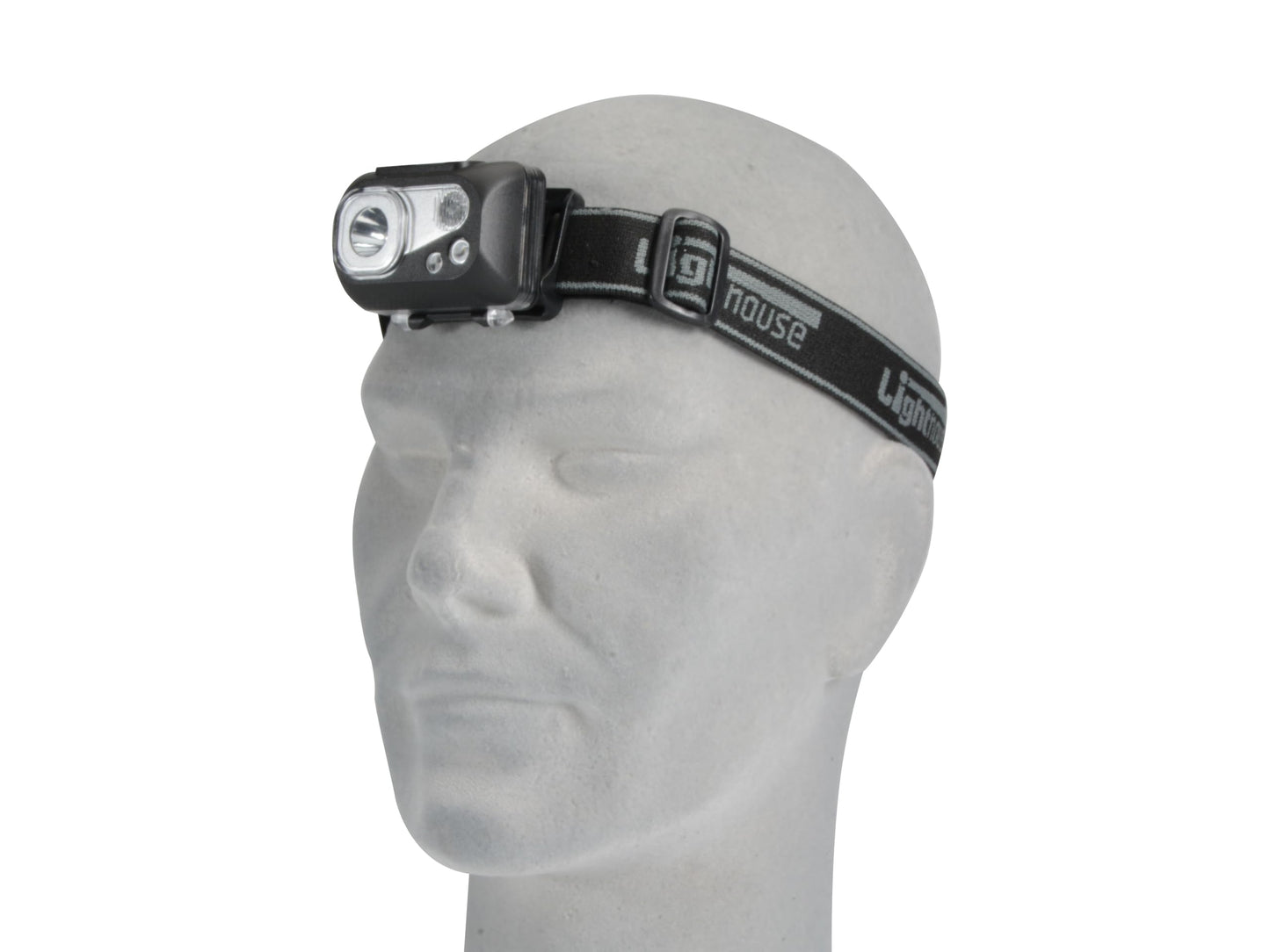 Lighthouse Torches L/HEHEAD300 Elite LED Multifunction Headlight - 3xAAA - 300Lm , Red