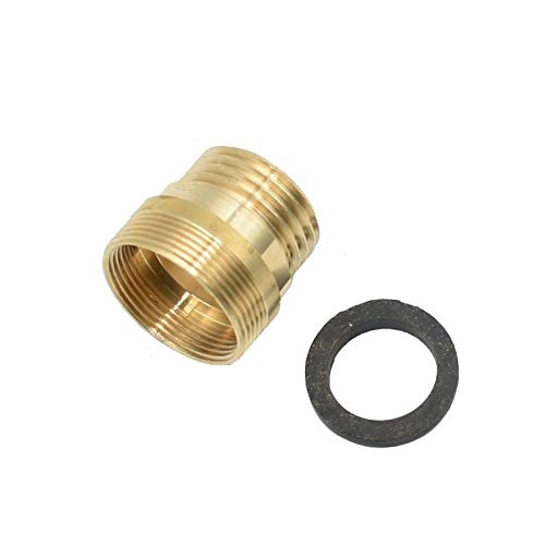 WEIZI Garden Faucet Adapter M22 Female/M24 Male Outer Thread To 1/2" Male Tap Accessories Drip Irrigation Fittings Connector 1 Pcs Brass Fittings (Color : M22 M24 to 1I2)