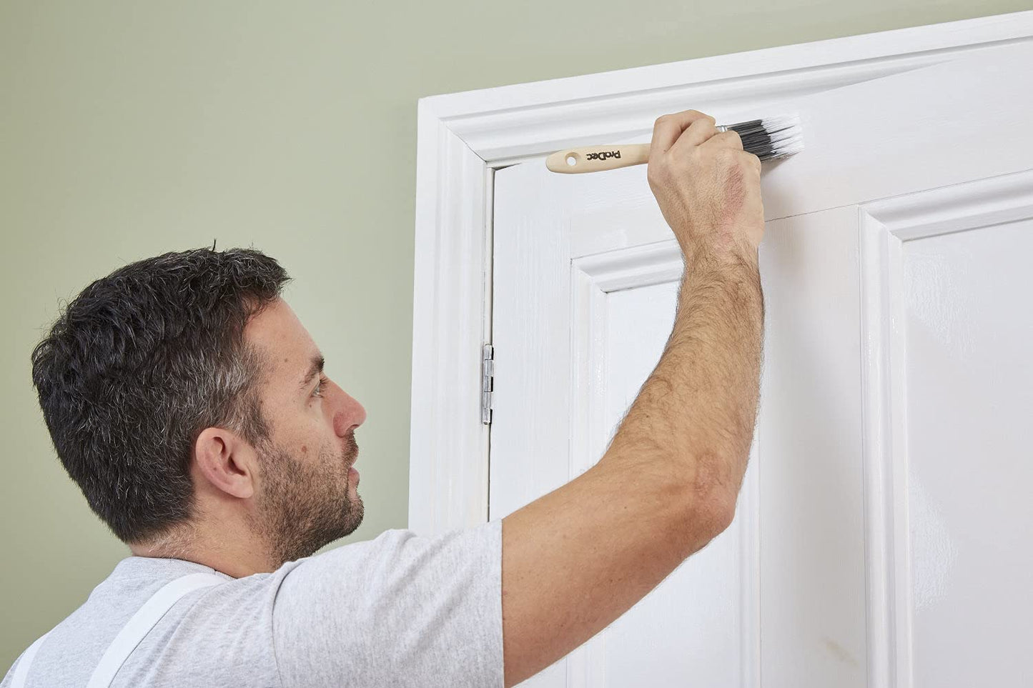 ProDec Premier Trade Professional Synthetic Paint Brush for a Smooth Finish Painting with Emulsion, Gloss and Satin Paints on Walls, Ceilings, Wood and Metal