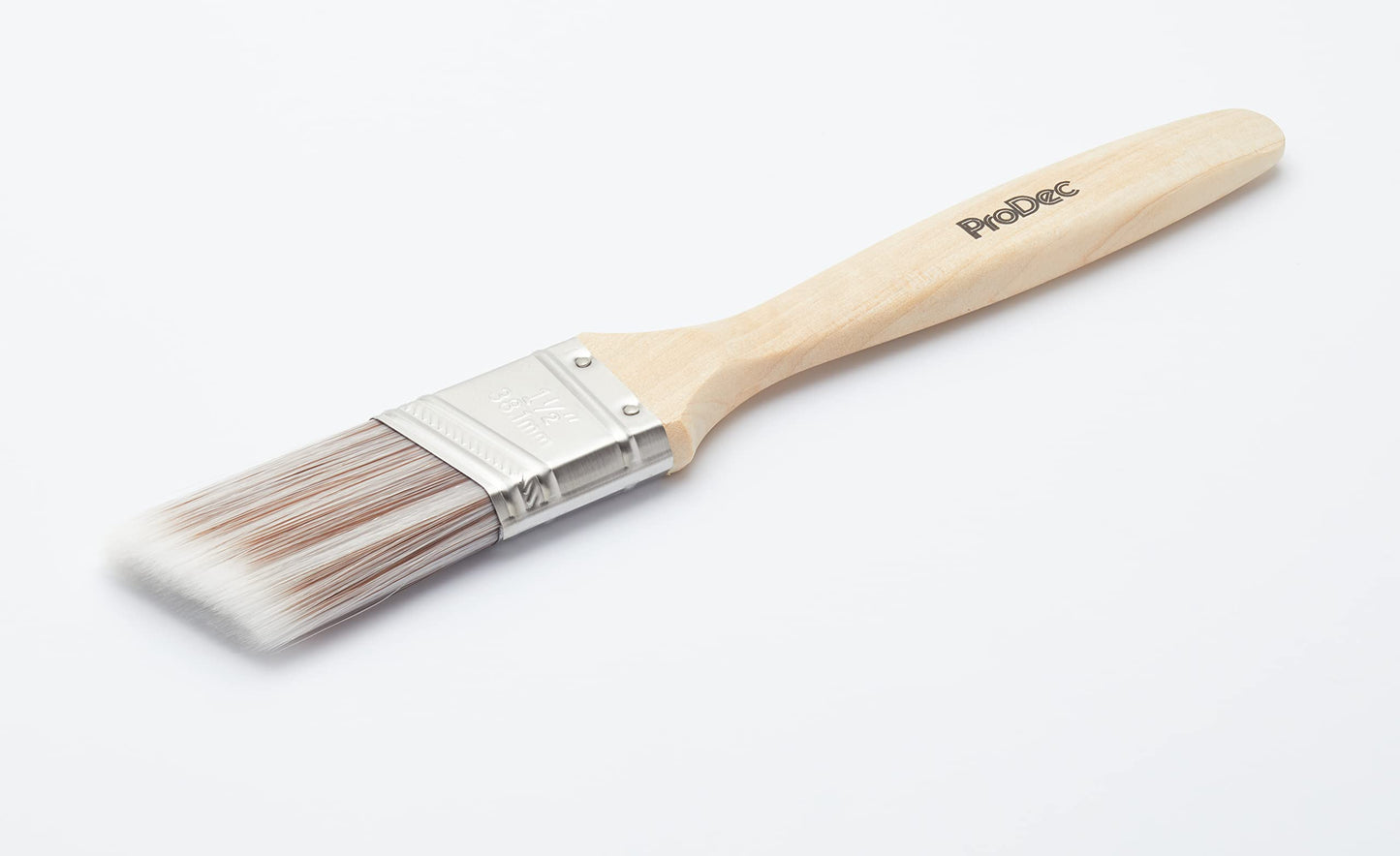 ProDec 2 inch Premier Trade Professional Synthetic Short Handle Cutting In Paint Brush for Sharp Edge Lines Painting with Emulsion