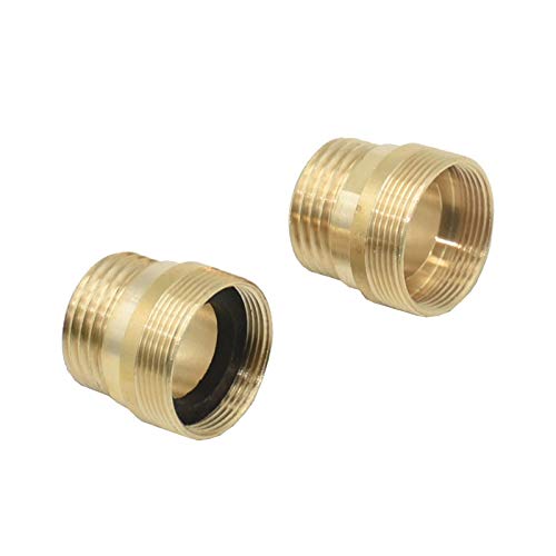 WEIZI Garden Faucet Adapter M22 Female/M24 Male Outer Thread To 1/2" Male Tap Accessories Drip Irrigation Fittings Connector 1 Pcs Brass Fittings (Color : M22 M24 to 1I2)