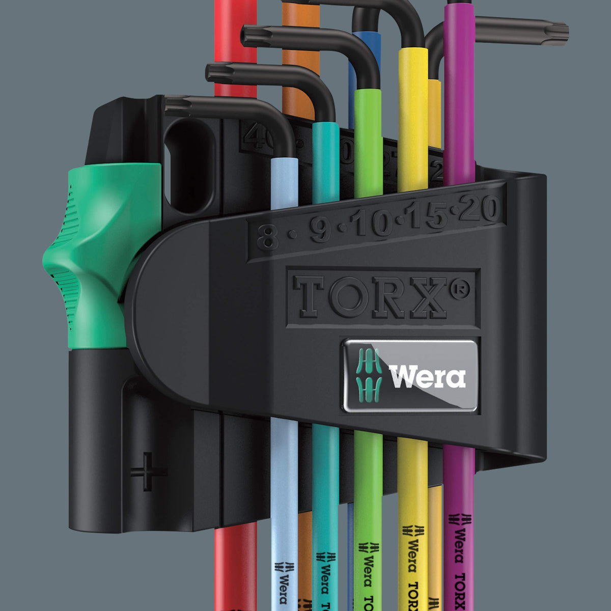 Wera 05073593001 950 SPKL/9 SM N Multicolour Allen Key Set