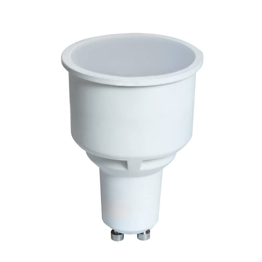 Crompton Lamps LED GU10 Spotlight 5.5W Long Barrel 75mm (10 Pack) (50W Equivalent) 2700K Warm White 100° 400lm Long-Barrel Long-Necked Replacement Bulbs