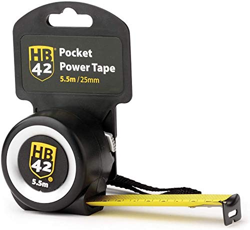 5.5M 27ft Tape Measure 6066 Metre Meter Measuring EC Class II Accurate 2M Standout