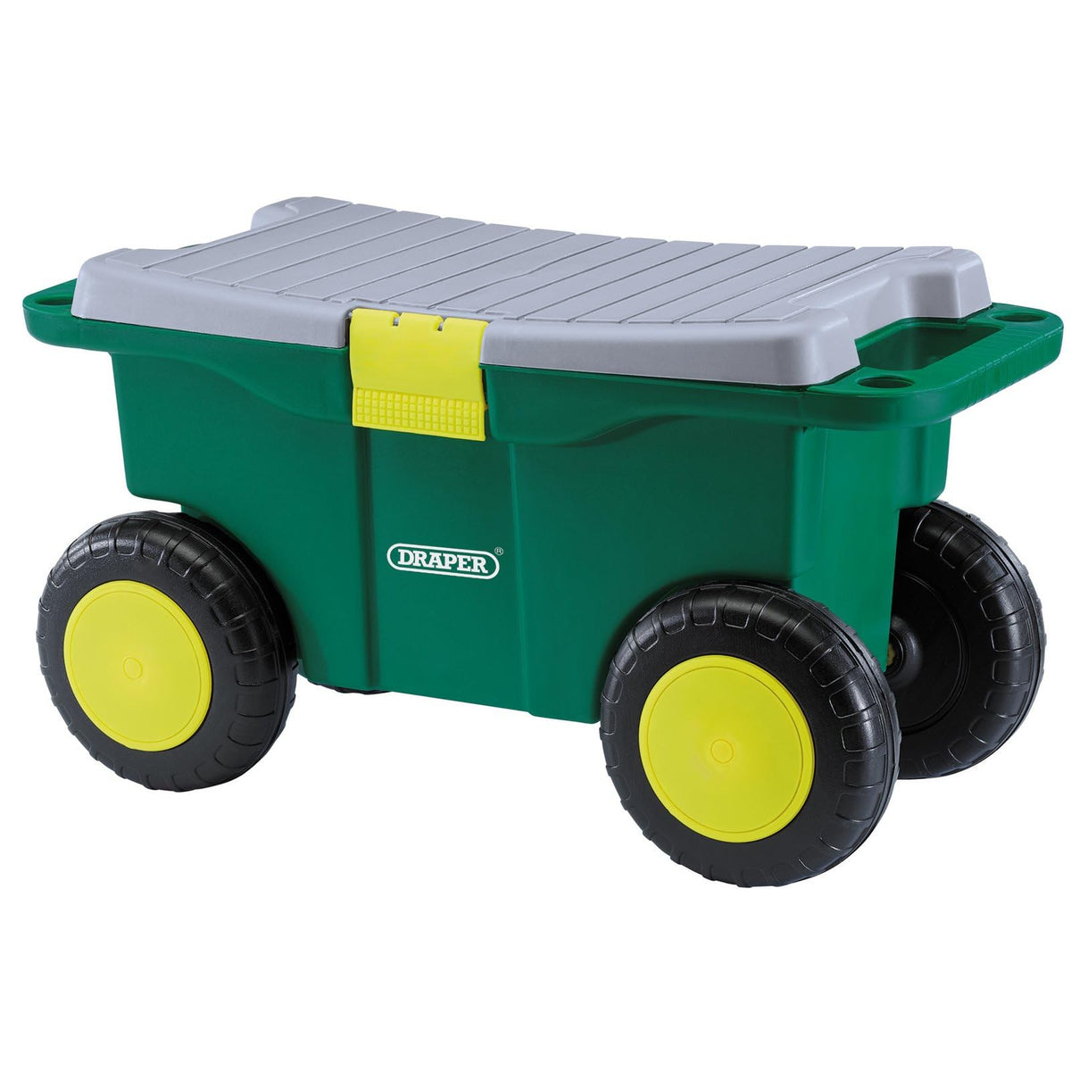 Draper 60852 Gardeners Tool Cart and Seat, Green