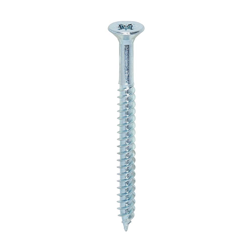 Timco PZ1 CSK BZP Zinc Plated Twin Woodscrew (Box of 200)