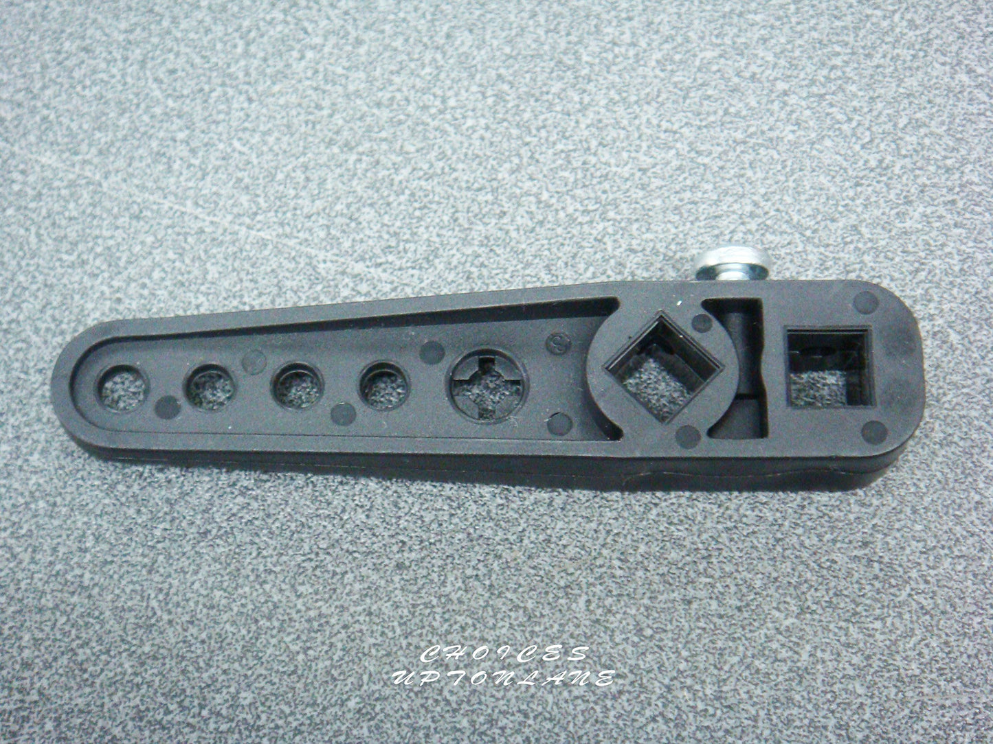Replacement Black Plastic WC Toilet Cistern Flush Lever Multi Adjustable ARM