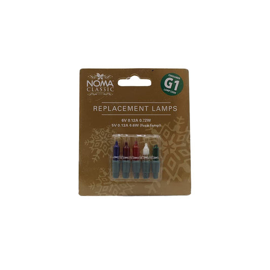 Noma G1 6volt spare Multi Colours 4 cards (16 multi colours + 4 fuses)