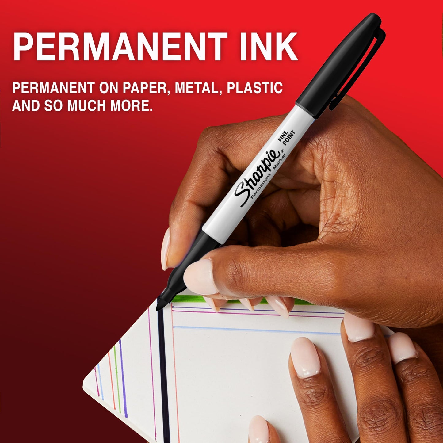 Sharpie Permanent Markers | Fine Point for Bold Details