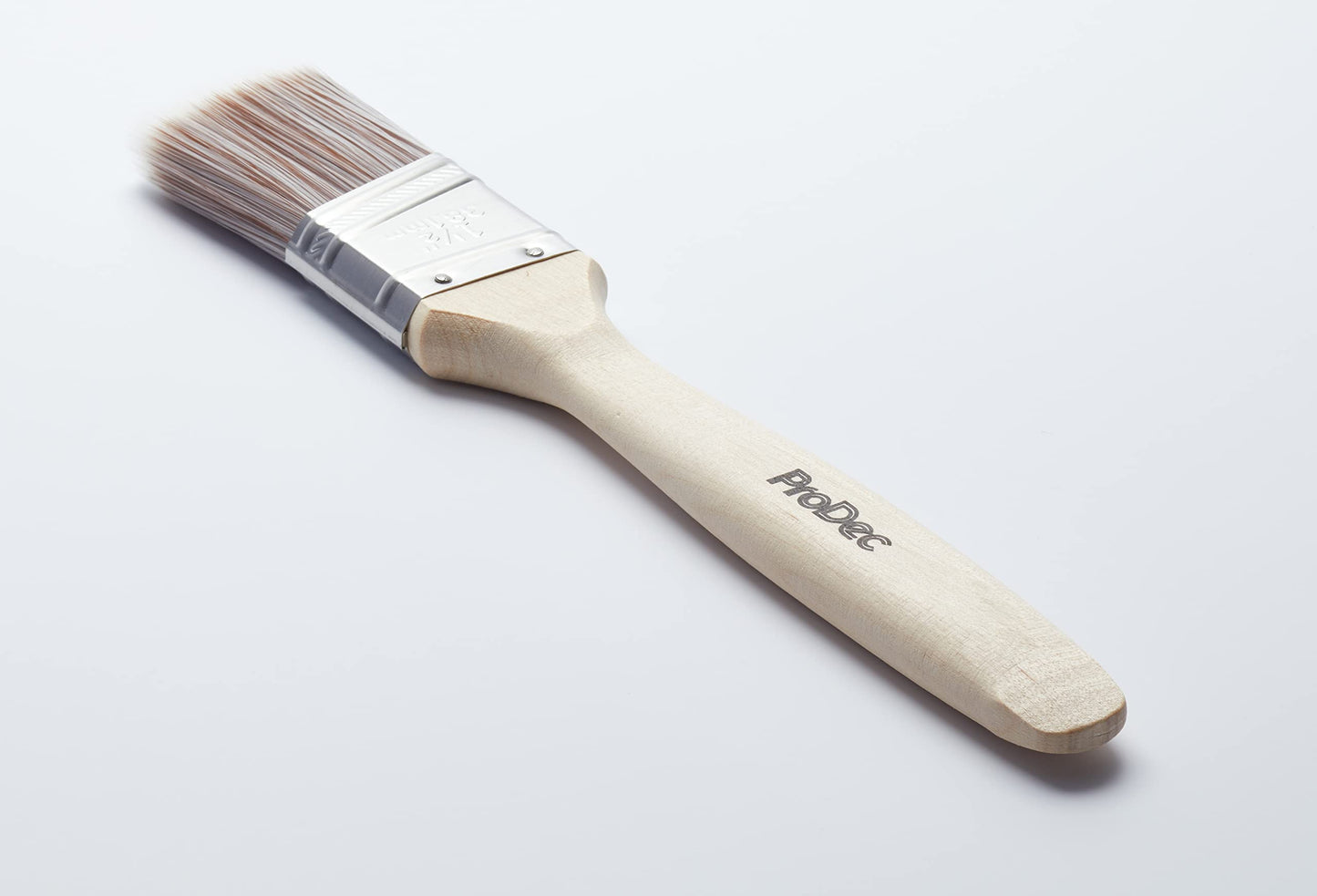 ProDec 2 inch Premier Trade Professional Synthetic Short Handle Cutting In Paint Brush for Sharp Edge Lines Painting with Emulsion