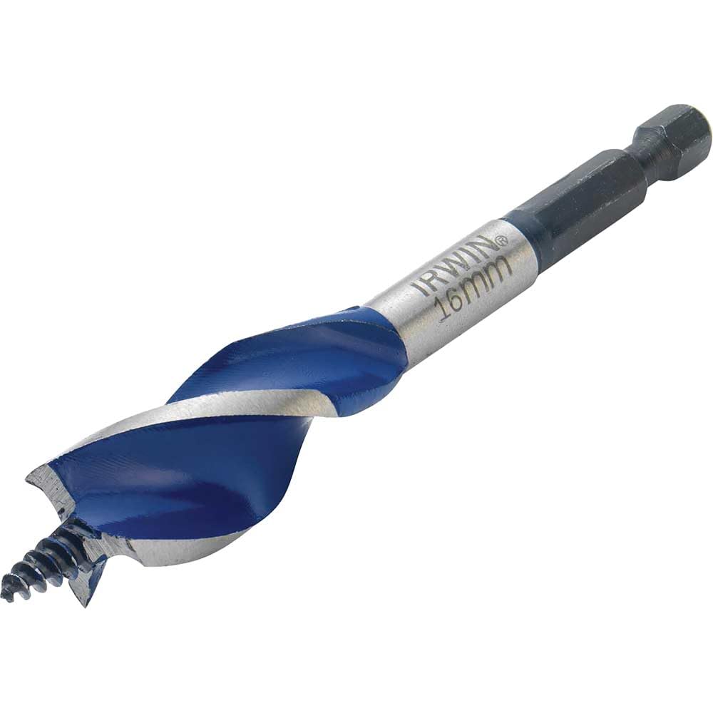 Irwin 1921930 14 mm x 4-Inch 6X Blue Groove Stubby Wood Bit - Parent