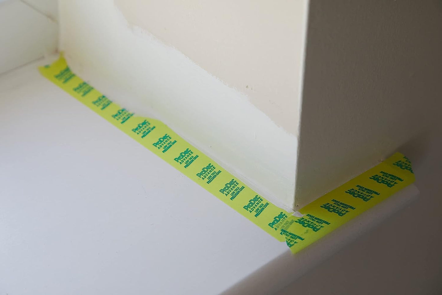 ProDec Advance 24mm (1 inch) x 50m + 50% FREE Low Tack Precision Edge Multi Surface Masking Tape, Razor Sharp Lines with No Paint Bleed, Indoor Painting & Decorating Compatible with All Paints, 1"