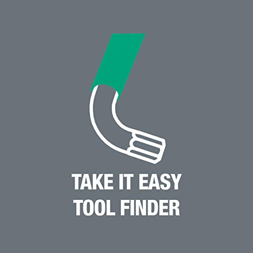 WERA 967 TX XL Torx Haltefunktion Laser Lang L-Schlüssel Set