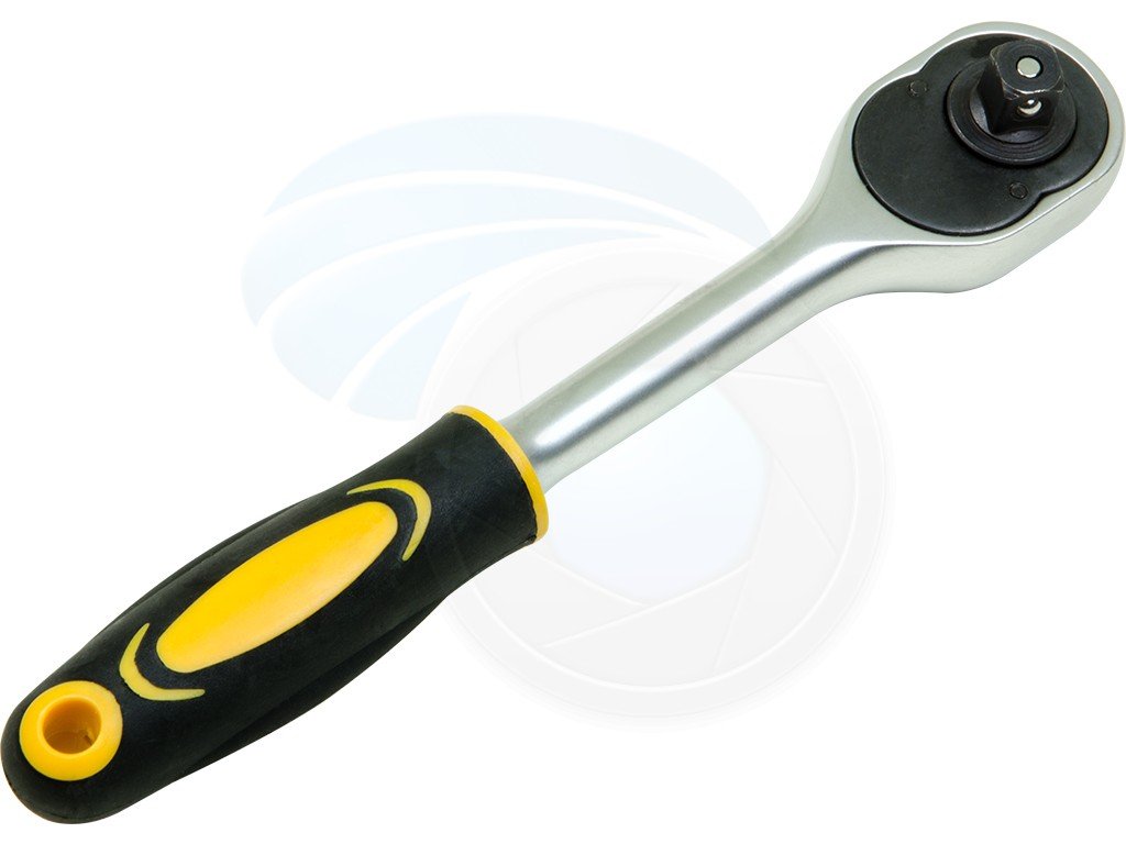 Tolsen 15119 Quick Release Reversible Socket Ratchet 3/8" Square Drive