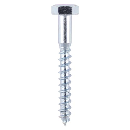 Timco - Coach Screws - Hex - Zinc (Size 10.0 x 100-2 Pieces)
