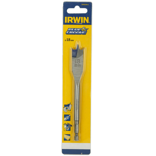 Irwin 4X Blue Groove Flat Bit 18Mm 10502811