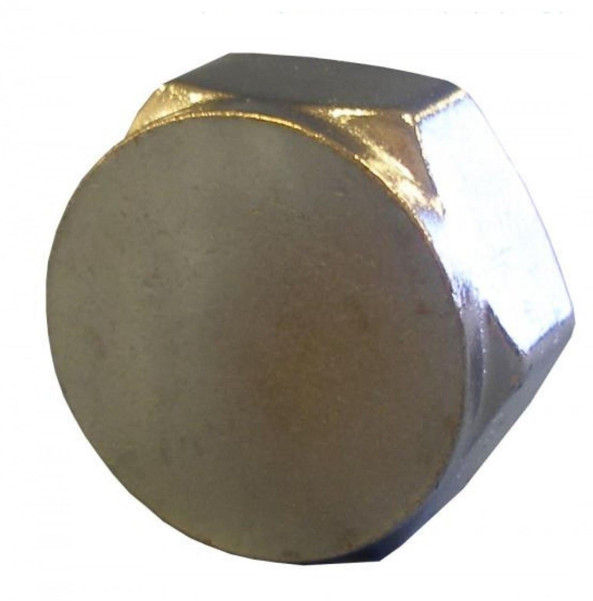 3/4" Chrome Plated Brass Threaded Cap - Pack of 2