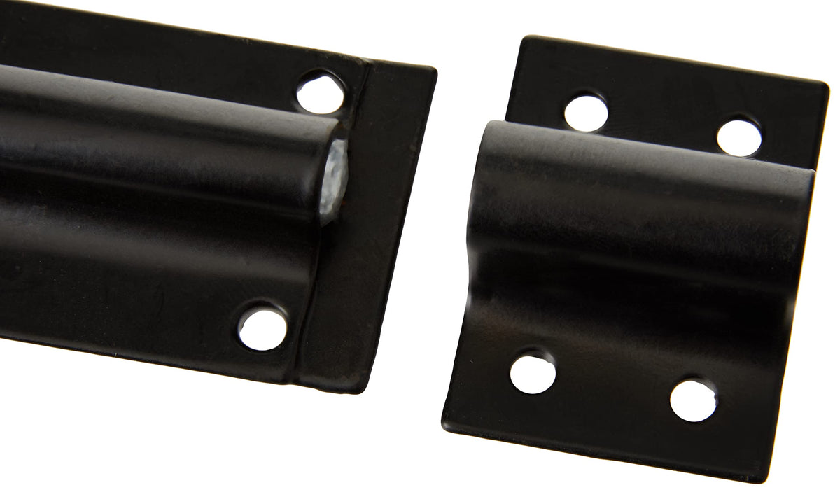 TIMCO Straight Tower Bolt - Black - 6" - Great for securing Flush Fitting Gates and shed Doors in a Closed Position, Adding Increased Security - One Bolt in a Pack.
