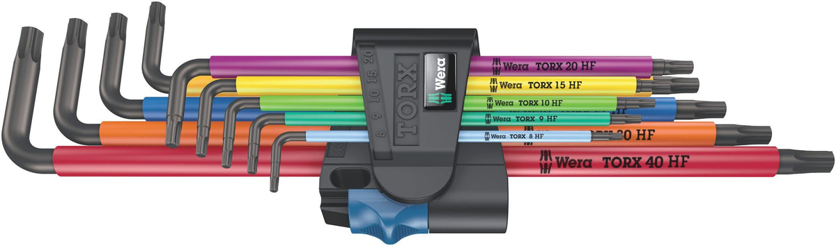 WERA 967 TX XL Torx Haltefunktion Laser Lang L-Schlüssel Set