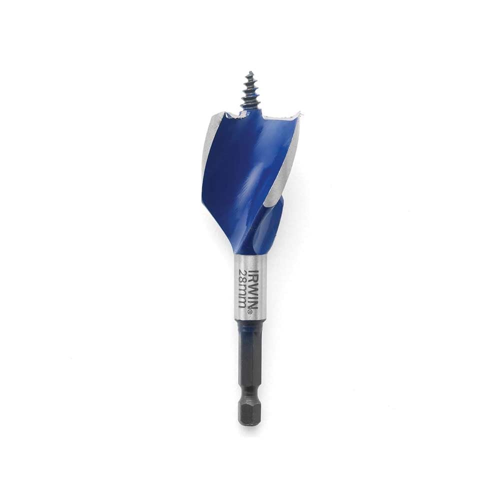 Irwin 1921930 14 mm x 4-Inch 6X Blue Groove Stubby Wood Bit - Parent