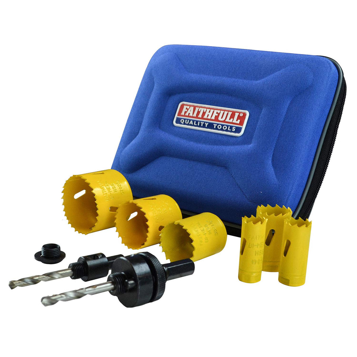 Faithfull FAIHSKP Bi-Metal Cobalt Holesaw Kit
