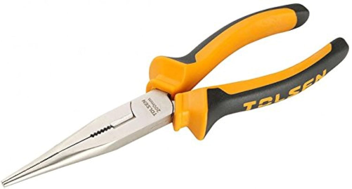 Tolsen 200mm (8") Long Nose Pliers Heavy Duty