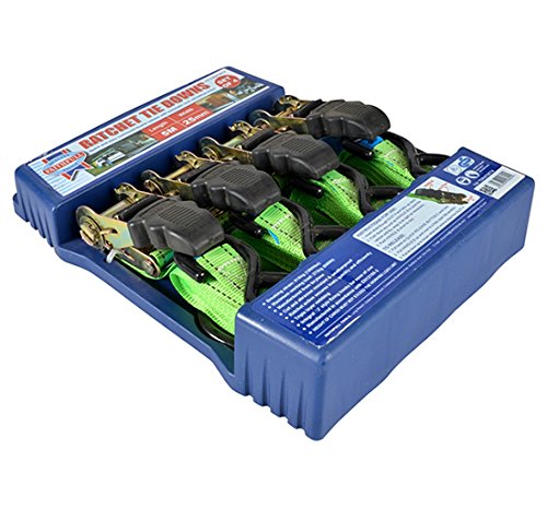 Faithfull Ratchet Tie Downs Set 4 Piece - Real Deals for You - XMS14TIEDOWN