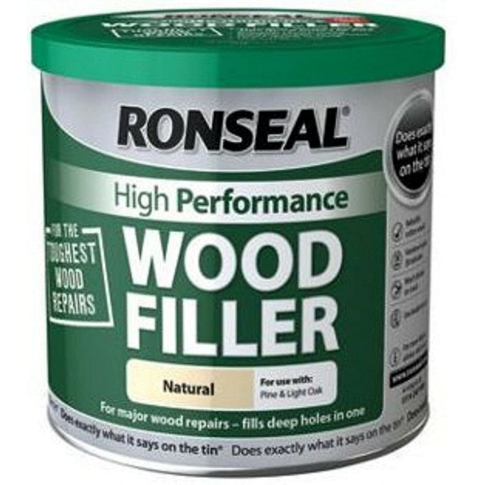 Ronseal HPWFD275G 275g High Performance Wood Filler - Dark
