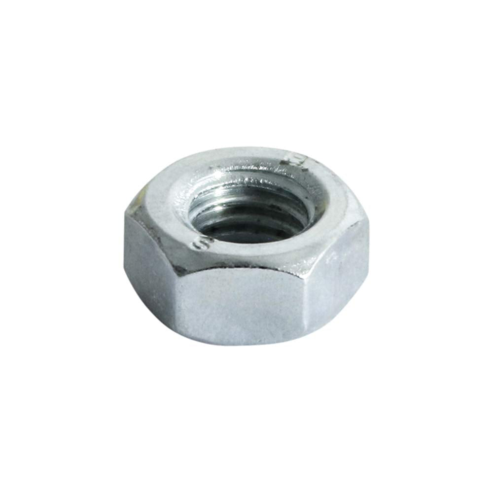 TIMco 10HNUTZP DIN 934 BZP Hex Nut - Silver (Box of 20)